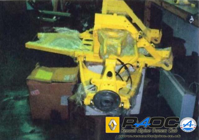 Renault alpine A610 rebuild 10 sf